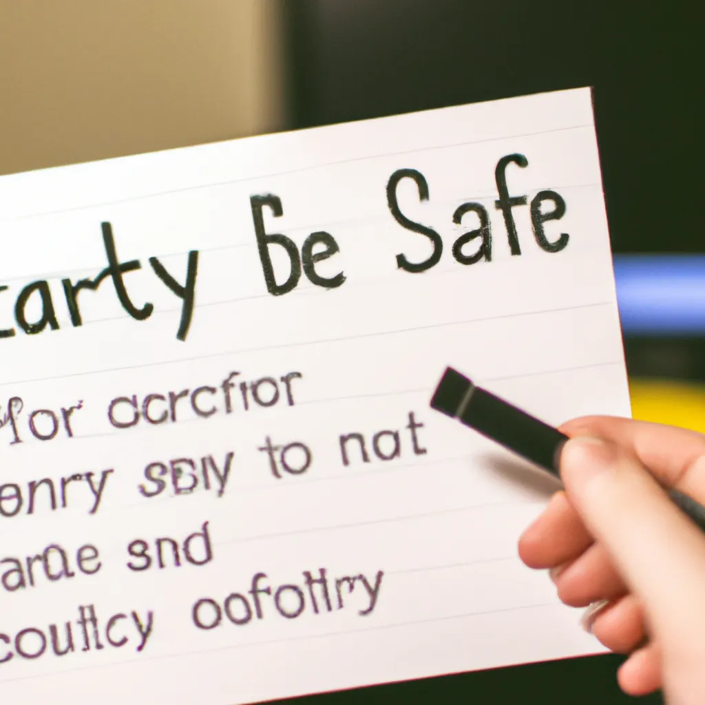 Jak zrobić plakat na temat bezpieczeństwa w sieci?