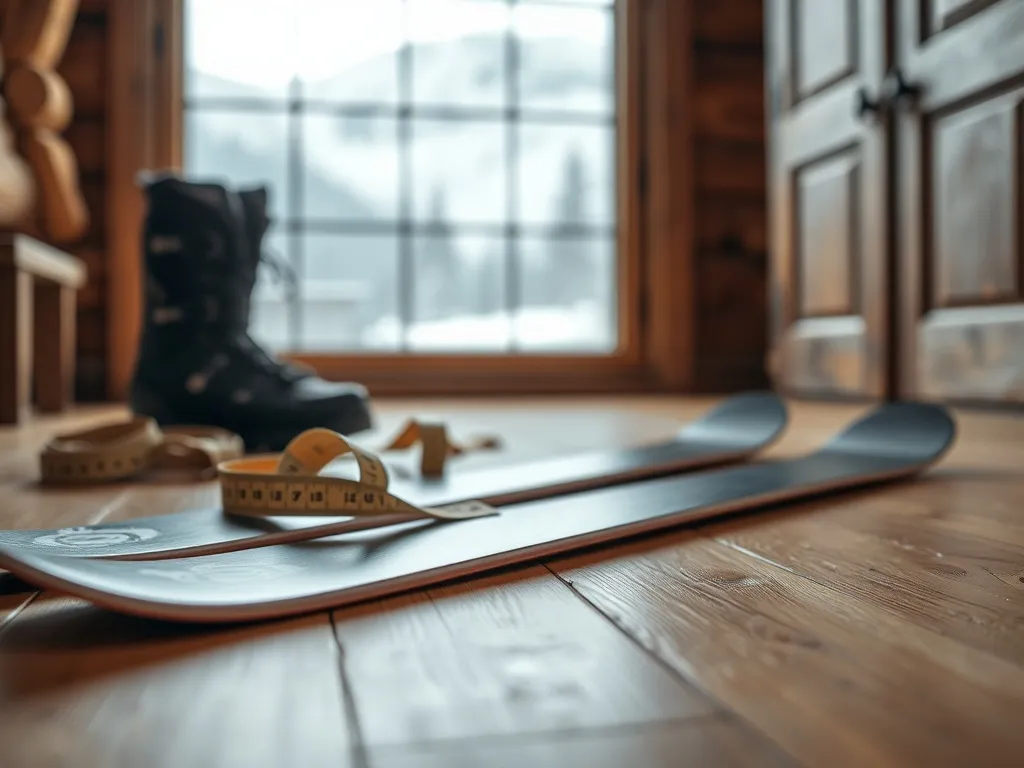 Jak dobrać długość nart do wzrostu?