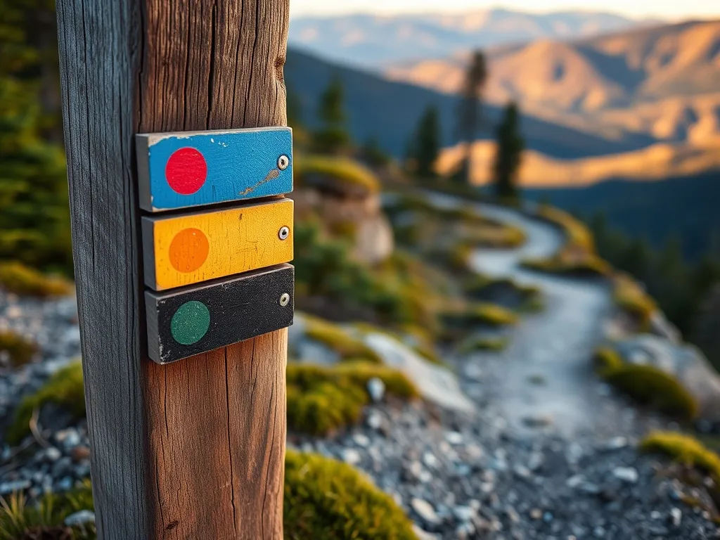 Co oznaczają kolory szlaków górskich - jak znakowane są szlaki turystyczne w Polsce i za granicą?